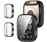 Rc-Z Screen Protector Case for Amazfit Bip 6, [2-Pack] TPU Full Coverage Protective Covers, Shockproof Scratch-Resistant Bumper Compatible with Bip 6 Smartwatch