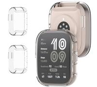 Rc-Z Screen Protector Case for Amazfit Bip 6, [2-Pack] TPU Full Coverage Protective Covers, Shockproof Scratch-Resistant Bumper Compatible with Bip 6 Smartwatch