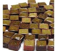 RC03 Mini Mosaic 5 mm Ceramic, Ochre Brown, 500 Pieces