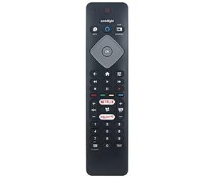 RC4154405-01R Replacement Voice Remote Fit for Philips 4K UHD LED Smart TV 43PUS7805/12 50PUS7805/12 55PUS7805/12 58PUS7805/12 65PUS7805/12 70PUS7805/12 75PUS7805/12 43PUS7805 50PUS7805