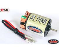 RC4WD Brushed 35T Boost Rebuildable Comp Crawler Motor w/ LEADS Bullets Z-E0045