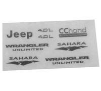 RC4WD Emblem Set for 1/18 Gelande II RTR Black Rock Body VVV-C0576