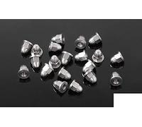 RC4WD M2 Flanged Acorn Nuts SILVER Z-S1725 x20 Stainless Steel 1.55 Lug nuts