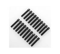 RC4WD Miniature Scale Hex Bolts M2.5 x 12mm Black Pack of 20 Z-S1595