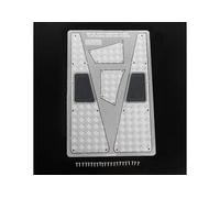 RC4WD STEEL FRONT SIDE HOOD DIAMOND PLATES FOR RC4WD GELANDE II 2015 LAND ROVER DEFENDER D90 (PICK-U VVV-C1085