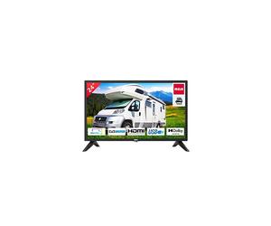 RCA RB24H2CU 12 Volt 24&quot inch HD TV, DVB-T/T2/C/S/S2 Dolby Digital Audio Caravans TV, HD LED Backlighting Display, HDMI VGA PC Audio SCART USB