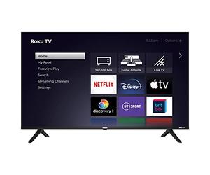 RCA Roku 55 Inch 4K Smart TV, UHD TV with BBC Netflix FreeviewPlay Disney+, HDR DVB-T2/T Dolby Audio 3 x HDMI 2 x USB Port, Large Screen for Living Room Home