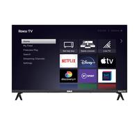 RCA Roku TV 32" Smart TV, RK32HN1 32 Inch HD TV with Apple TV+ BBC Netflix Freeview, DVB-T2/T Dolby Audio HDMI USB, Ideal Television for Small Lounge