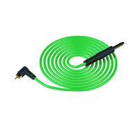 RCA Tattoo Power Cable - Tattoo Pen Connection Cord with Flexible Silicone Wire and Copper Core 6.35mm Plug for Rotary Tattoo Machine Power Setup for Studio and Travel Use,Green