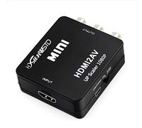 RCA to HDMI Cable Adapter AV to HDMI Converter AV to HDMI Adapter Support 1080P with USB Charging Cable