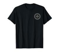 RCAF Royal Canadian Air Force Roundel Maple Leaf Low-Vis T-Shirt