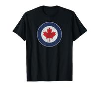RCAF Royal Canadian Air Force Roundel Maple Leaf T-Shirt
