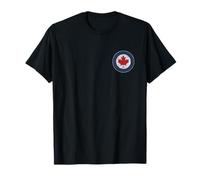 RCAF Royal Canadian Air Force Roundel Maple Leaf T-Shirt