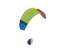 RCARTOYRTR 2.4G RC Mini Stunt Paraglider, Electric Lightweight Foldable 2.36M Wingspan High-Altitude Stunt Flight Paraglider Model, Gift for Adults Beginner (RTF Version)