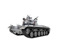 RCARTOYRTR RC Tank, 1:16 2.4G Israeli M60W ERA Magach 3 Infrared RC Main Battle Tank Model that Shoots BBs, with Lights&Sounds&Smoke Effects, for RC Hobbyist (Basic Version)