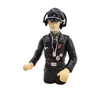 RCARTOYRTR Remote Control Tank Soldier Model, 1/16 Scale RC Tank Soldier Figures with Large Brim