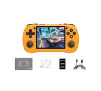 RCARTOYRTR X35H Horizontal Handheld Gaming Console, Portable Rechargeable Handheld Game Console with 3.5-Inch IPS Screen, Supports 20+ Emulator Formats