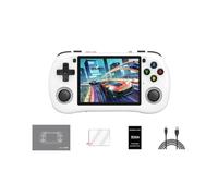 RCARTOYRTR X35H Horizontal Handheld Gaming Console, Portable Rechargeable Handheld Game Console with 3.5-Inch IPS Screen, Supports 20+ Emulator Formats