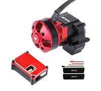 RCAWD 2204 3500KV Brushless Outrunner Motor Transmission with 30A Brushless Esc Pedals, Stainless Gear for 1/18 TRX4M Rc Clawer Series Upgrades Part