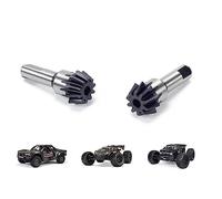 RCAWD 2X Steel Main Input Gear 10T for Arrma Kraton 6S Notorious Outcast Fireteam Mojave Talion Upgrade Parts