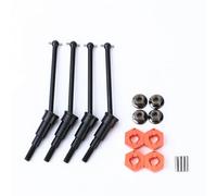 RCAWD #45 Steel CVD Drive Shaft Front Rear CVD Driveshaft Wheel Hex Wheel Nut for Arrma 1/18 Granite Grom Typhon Grom Mega 380 Upgrade Parts