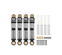 RCAWD 47MM CR18P Shocks Oil Type for Hobbyplus 1/18 CR18P Rock Van Front Rear Shock CR18P EVO Trail Hunter Series Upgrades Parts Silver