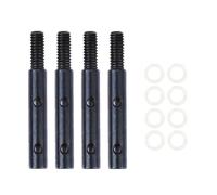 RCAWD 4PCS Steel Portal Axle Shaft for 1/18 Hobbyplus CR18P Rock Van EVO Trail Hunter Upgrades Part