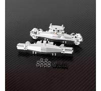 RCAWD 7075 Alum Mini LMT Front & Rear Axles Set, 90% More Durable Housing with 40CrMo Gears & Metal Differential Upgrades Parts for Losi 1/18 Solid Axle #LOS212035