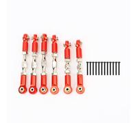 RCAWD Bolded Turnbuckles Link Tie Rod 6pcs for Arrma Big Rock V3 Typhon 3S Typhon Mega 550 Upgrade Parts