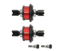 RCAWD Differential Active F/R Diff Set for Arrma 1/7 Felony Limitless Infraction Fireteam Mojave 6s Upgrades Parts(Red)