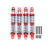 RCAWD for UTB18 Capra RC Shocks Upgrades, Front & Rear Shock Absorber Parts #AXI213004#AXI213000, for Axial 1/18#AXI01002 Red