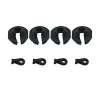 RCAWD Plastic Heavy Duty Shock Rod End and Spring Cup Set for Arrma 6S | 2 Pair Replacement ARA330608 for Arrma 6S Kraton Outcast Typhon Big Rock Upgrade Parts
