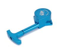 RCAWD RC Model Pull Start,RC Engine Pull Starter D10052 for 1/10 1/8 RC Hobby Model Nitro Car Aluminum Universal upgraded hop-up Parts for Traxas HPI HSP Axial Kyosho Redcat Himoto 1Pcs(Blue)