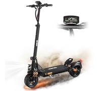 RCB D5 Electric Scooter Adults, E-Scooter, 90-100KM Range, 20.8Ah Battery, 500W Motor, 3 Speed Modes,10" Flatproof Tires, APP Control, Double Shock Absorption, Double Brakes, Foldable Electric Scooter