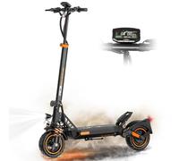 RCB D5 PRO Electric Scooter Adults, E-Scooter, 100-110KM Range, 27Ah Battery, 500W Motor, 3 Speed Modes,10" Flatproof Tires, APP Control, Double Shock Absorption & Brakes, Foldable
