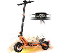 RCB D7 Electric Scooter, 27Ah/90-100KM, 20.8AH/80-90KM; MAX. 25 km/h, 500W Motor, 10" Vacuum Tires, APP Control, Max Load 150 kg, 3 Speed Settings, Foldable, Double Brake, Double Shock Absorber