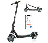 RCB R17 Electric Scooter, Max 25 km/h, 350W Motor, 8.5'' Solid Tires, APP Control, Max Load 120 kg, 3 Speed Modes Foldable Electric Scooter, Double Brake, Double Shock Absorbers