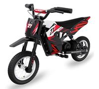 RCB TECH R9X Kids Electric Motorcycle, electric motorblike with powerful motor, 5/7.5/15.5 MPH Speed Modos, Range 9.3Miles, 12 inch pneumatic tires, Electric bikes for kids age 3-12