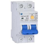 RCBO RCCB Type A/AC Residual Current Circuit Breaker MCB 220V 25A 32A 40A 63A 30mA 15mA Leakage Protection(AC Type AC110V 30mA,25A)