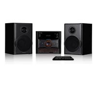 RCD-250BT All in One Compact Micro Hifi CD Player, Mini stereo, DVD player, Karaoke function, Bluetooth, Remote Control, FM Radio, USB MP3 Playback,