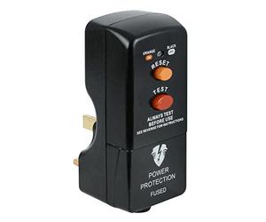 RCD Active Safety Mains Residual Circuit Breaker UK Plug Adapter Fused