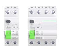 RCD RCCB ELCB Type B 100/300mA 2P 4P AC 63A 10kA Din Rail 35mm Residual Circuit Breaker(16A,4P 100mA)