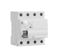 RCD RCCB Electromagnetic Circuit Breaker 40A 63A 30mA 0.03A GYL9 A-SI Type(TypeA-SI 4P 63A 30mA)
