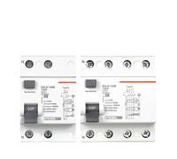 RCD RCCB Type B Earth Leakage Residual Current Circuit Breaker Evse 2P 4P 40a 63a 100a 30ma 300mA EKL6-100B Din Rail 220V(4P,100A 30mA)