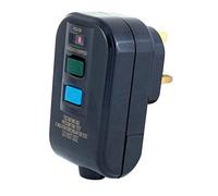 RCD Trip Switch Wire in 13 Amp Plug in Socket Circuit Breaker Test Reset RCD Black