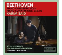 RCD1111 Karim Said Beethoven: Piano Concerto No. 3, Piano Sonatas Nos. 24 & 28