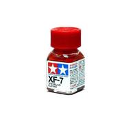 RCECHO® 2x Tamiya Model Color Enamel Paint XF-7 Flat Red Net 10ml 80307 CA373 174; Full Version Apps Edition