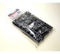 RCECHO Tamiya Dynamic Model Educational Track & Wheel Set (Black/Metallic Gray) 69917