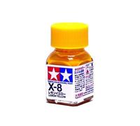 RCECHO Tamiya Model Color Enamel Paint X-8 Lemon Yellow Net 10ml 80008 Full Version Apps Edition