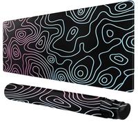 Rcege Large Gaming Mouse Pad Extended Desk Mat with Non Slip Stitched Edge